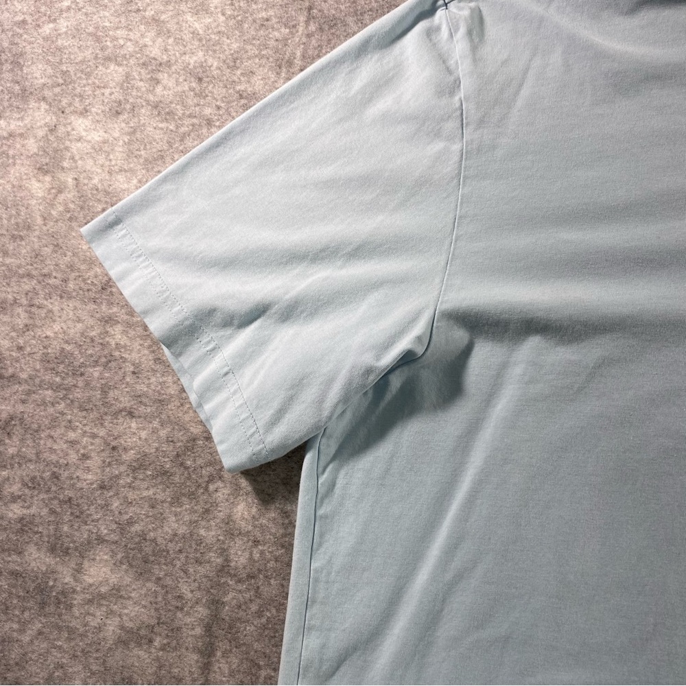 Peter Millar Mens Blue Contemporary Fit Seaside Wash Short Sleeve Polo Size XL - Picture 6 of 14
